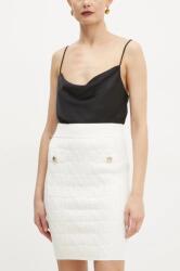Marciano Guess szoknya HERMIONE fehér, mini, ceruza fazonú, 4BGD01 5661Z - bézs S