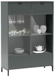  Витрина LinkaStyle LS-8 каменно зелено