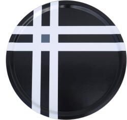 Born in Sweden Поднос за сервиране Cross Thick 31 см черен (7340306-1)