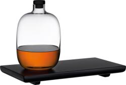 Nude Декантер за уиски Malt с дървен поднос 1, 1 л 2 части (1076908)