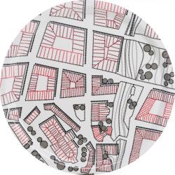 Born in Sweden Поднос за сервиране Sweden from Above City кръгъл 31 см (7340203)