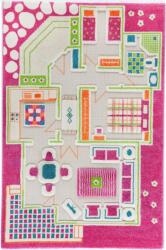 IVI Килим IVI Къщичка за кукли 100 x 150 см розов (121MD015PE10153)