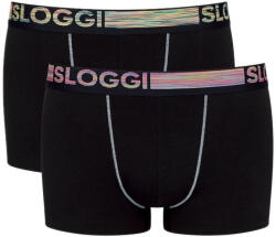 Sloggi Go Abc Slipuri pentru bărbați Black 2Pachet 10218492-0004 (10218492-0004)