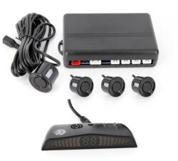 Carguard Set senzori de parcare Carguard, 2 m, 4 senzori, afisaj LED, semnal acustic (SP002)