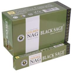 Golden Nag Black Sage-Fekete Zsálya masala füstölő