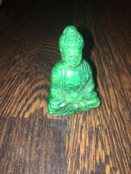 Budda szobor jade kőből - 6 cm