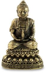  Kis Buddha szobor - Dhyana Mudra - Sárgaréz - 6 cm