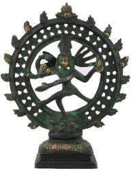 Shiva Nataraja szobor - Sárgaréz - 15 cm