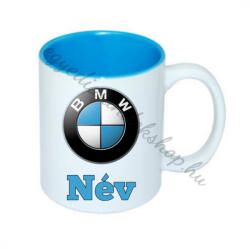 Bmw bögre névvel (kék) (334367)