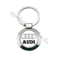 Audi fém kulcstartó (kerek) (911966)
