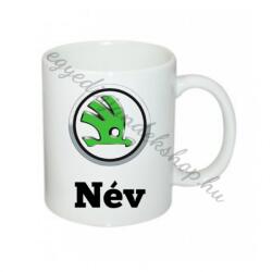 Skoda bögre névvel (584981)