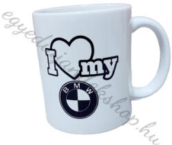  I love my bmw bögre (fekete) (948383)