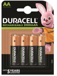 Duracell Tölthető elem, AA ceruza, 4x2500 mAh, DURACELL (DUAKU003) - jatekotthon