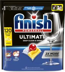 Finish Powerball Ultimate All in 1 mosogatógép-kapszula, Lemon 120db