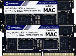 Timetec 32GB (2x16GB) DDR4 78AP24NUS2R8-16G