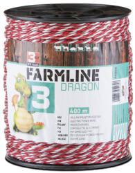 Villanypásztor Szalag Dragon3 FarmLine 400 m