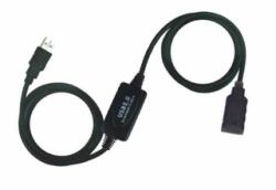 Wiretek VE594 USB-A / USB-A 10m kábel