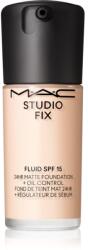 MAC Cosmetics Studio Fix Fluid SPF 15 24HR Matte Foundation + Oil Control mattító alapozó SPF 15 árnyalat NW5 30 ml