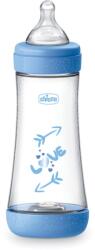 Chicco Perfect 5 cumisüveg 4 m+ Fast Flow Blue 300 ml