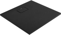 Oltens Bergytan cădiță de duș pătrată 80x80 cm negru 17100300 (17100300)