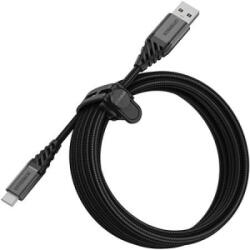 OtterBox Premium USB-C - USB-A kábel 3m fekete (78-52666)