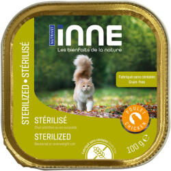 Nutrivet 16x100g Nutrivet Inne Sterilized lazac nedves macskatáp