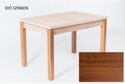 Meblohand Berta étkezőasztal 120 cm FIX dió színben - mindigbutor