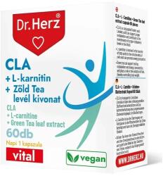 Dr. Herz DR Herz CLA + L-karnitin + Zöld tea kivonat 60 db kapszula