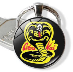  Kulcstartó - Cobra Kai (fém alap)