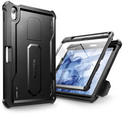 Tech-Protect Kevlar Pro Case - кейс с изключителна защита и поставка за iPad 10 (2022) (черен)