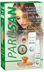 Parusan Stimuláló sampon nőknek + fejbőrmasszírozó kefe 200ml