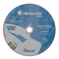 WEILER Disc taiere metal/inox Weiler METALYNX PRO, 230x22.23x2.5mm (P2302522I) Disc de taiere
