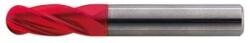 Gühring - Freza cu cap rotund VHM WN Fire, tija HA, Z4, 16mm [9037270160000] (9037270160000)