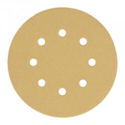 Milwaukee - Disc abraziv HP, 125 mm, 8 gauri, P320, 10 bucati [4932492184] (4932492184)