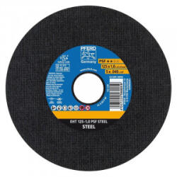 Pferd Disc taiere otel Pferd PSF STEEL, 125x22.23x1mm (EHT125-1,0A60PPSF) Disc de taiere