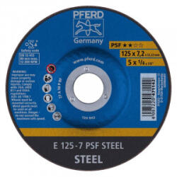 Pferd Disc polizare otel Pferd PSF STEEL, 125x22.23x7.2mm (E125-7A30PPSF)