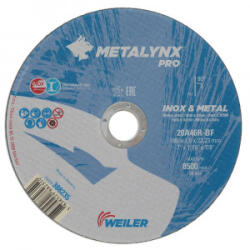 WEILER Disc taiere metal/inox Weiler METALYNX PRO, 180x22.23x1.6mm (P1801622I) Disc de taiere