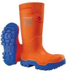 Dunlop Cizme de iarna Dunlop FIELDPRO THERMO+, S5L, albastru/portocaliu, mas. 46 (LP8KU01.46) - constructii-mag