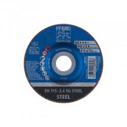 Pferd Disc taiere otel Pferd SG STEEL curbat, 115x22.23x2.4mm (EH115-2,4A30SSG) Disc de taiere