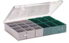 LA-KA-PE - Organizator cu capac 307x225x50mm cu 18 compartimente (4.02)