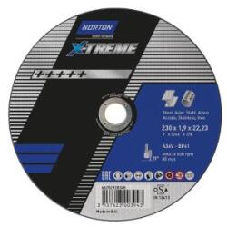 Norton Disc taiere otel/inox Norton X-TREME, 230x22.23x1.9mm (66252920348) Disc de taiere