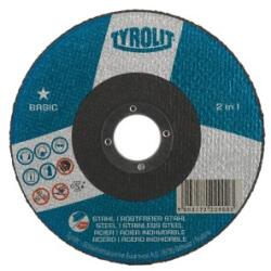 TYROLIT - Disc de taiere pentru otel 2in1 Basic, 125x1mm [34332871] (34332871) - constructii-mag