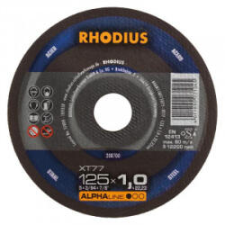 Rhodius Disc taiere otel Rhodius XT77, 125x22.23x1mm (208700) Disc de taiere