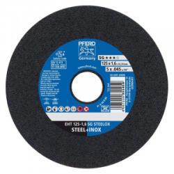 Pferd Disc taiere otel/inox Pferd SG STEELOX, 125x22.23x1.6mm (61341122) Disc de taiere