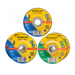 STANLEY - Discuri abrazive pentru taiere metal si beton/piatra, 5 piese (STA32820-QZ)