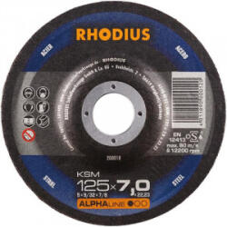 Rhodius Disc polizare otel Rhodius KSM, 125x22.23x7mm (200018)