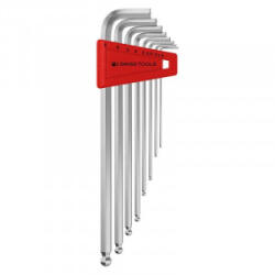 PB Swiss Tools Set chei hexagonale in L cu cap sferic PB Swiss Tools PB212, lungi, 1.5-8mm, 8 piese (PB212.LH-8) - constructii-mag Cheie imbus