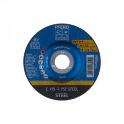 Pferd Disc polizare otel Pferd PSF STEEL, 115x22.23x7.2mm (E115-7A30PPSF)