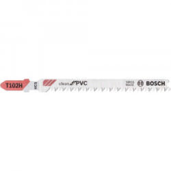 Bosch - Panza fierastrau vertical T 102 H, 74/2.3mm pentru plastic, 5 bucati [2608667446] (2608667446) - constructii-mag