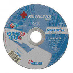 WEILER Disc taiere metal Weiler METALYNX MAX, 115x22.23x1mm (U1151022M) Disc de taiere